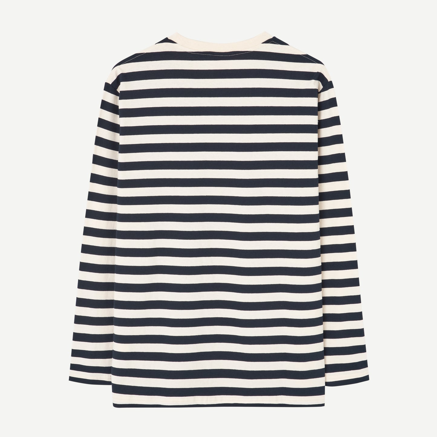 Camiseta de Manga Larga “Cap Roig Stripes” con Bordado