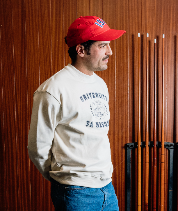 Sudadera Crewneck “Sa Mesquida University” Cap Roig