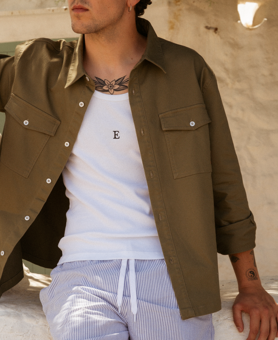 SOBRECAMISA CAP ROIG VERDE