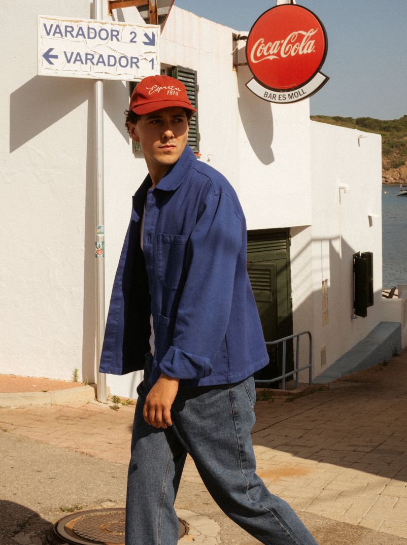 Chaqueta Trabajo Azul Mahon
