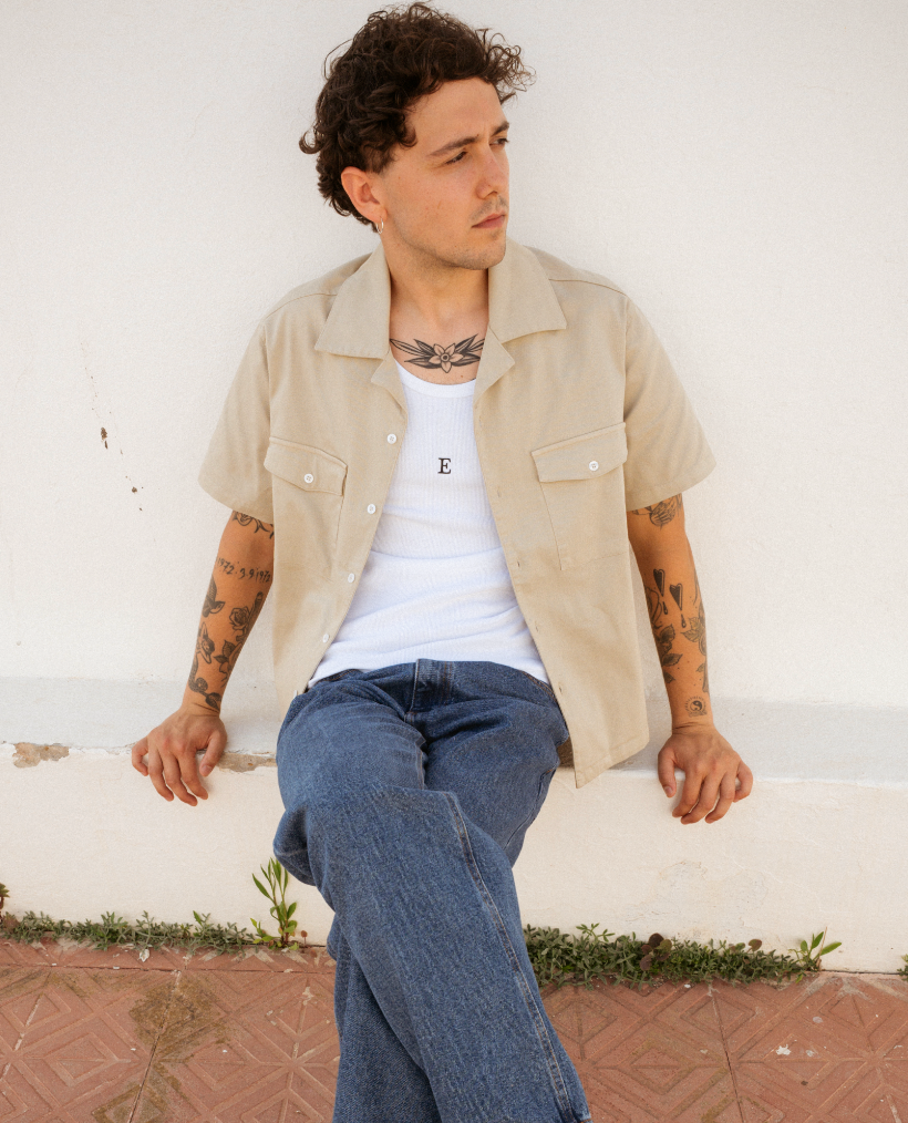 Camisa Cap Roig "On Dinam?"