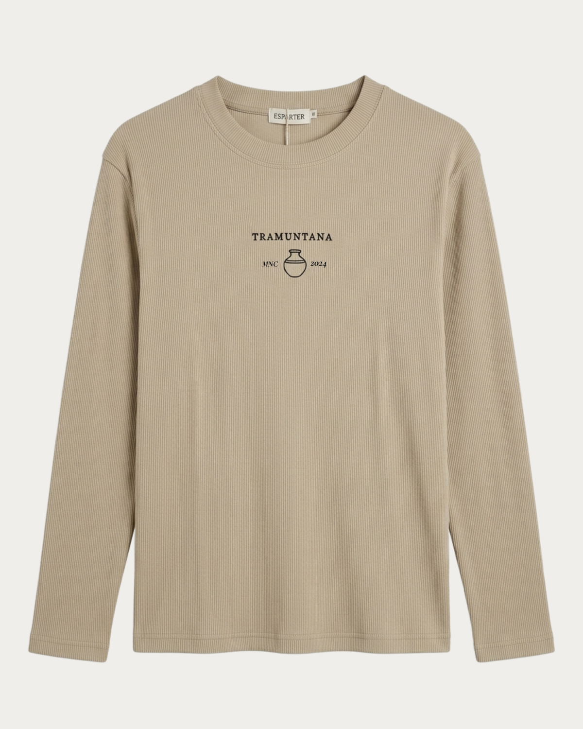 CAMISETA RIB MANGA LARGA TRAMUNTANA STUDIO