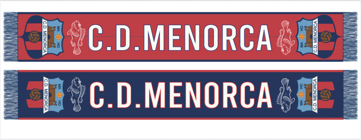 BUFANDA OFICIAL CAP ROIG x C.D. MENORCA