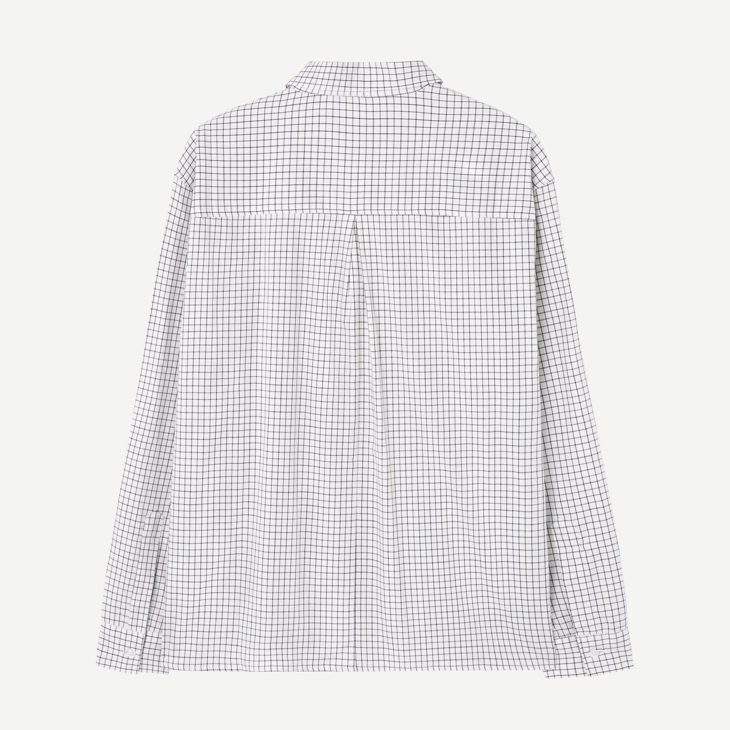 Camisa Cuadros detalle bordado