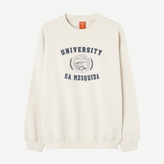 Sudadera Crewneck “Sa Mesquida University” Cap Roig