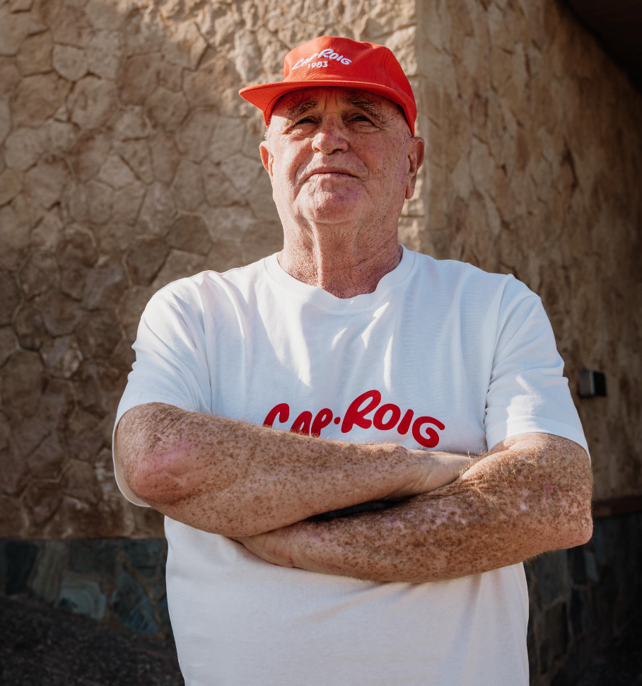 CAMISETA CAP ROIG "PEIXOS"