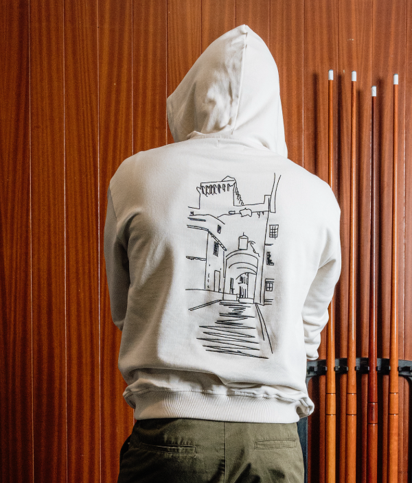 Sudadera Capucha Esparter "Pont de San Roc"