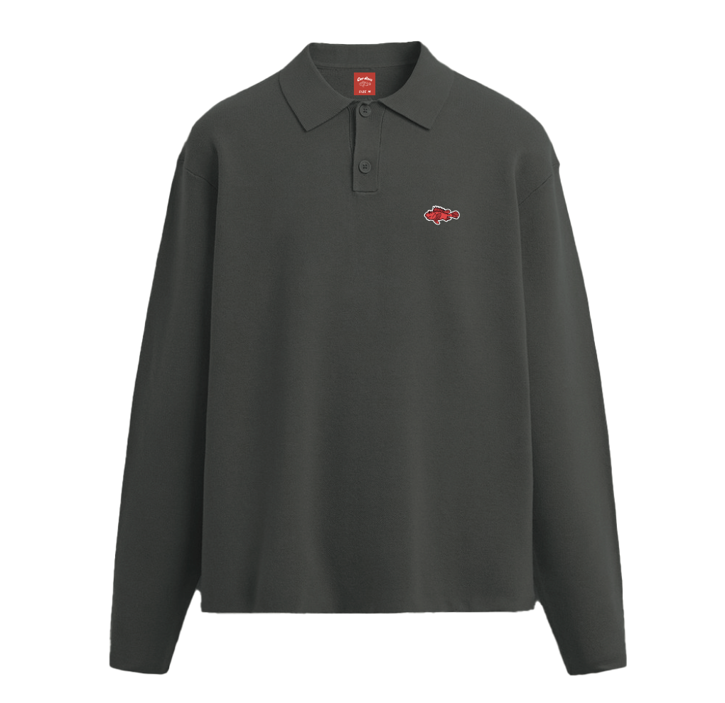 POLO FELPA GRIS - CAP ROIG