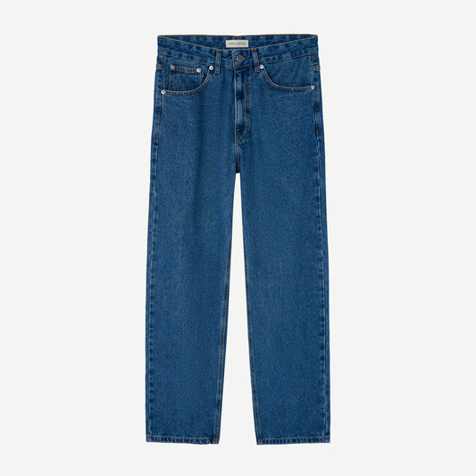 Jeans Rectos en Denim Azul Claro de Esparter