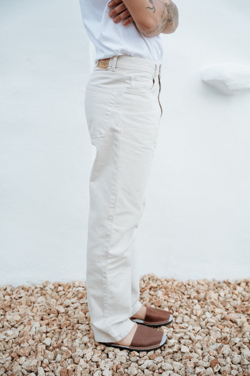 DENIM RECTO OFF-WHITE