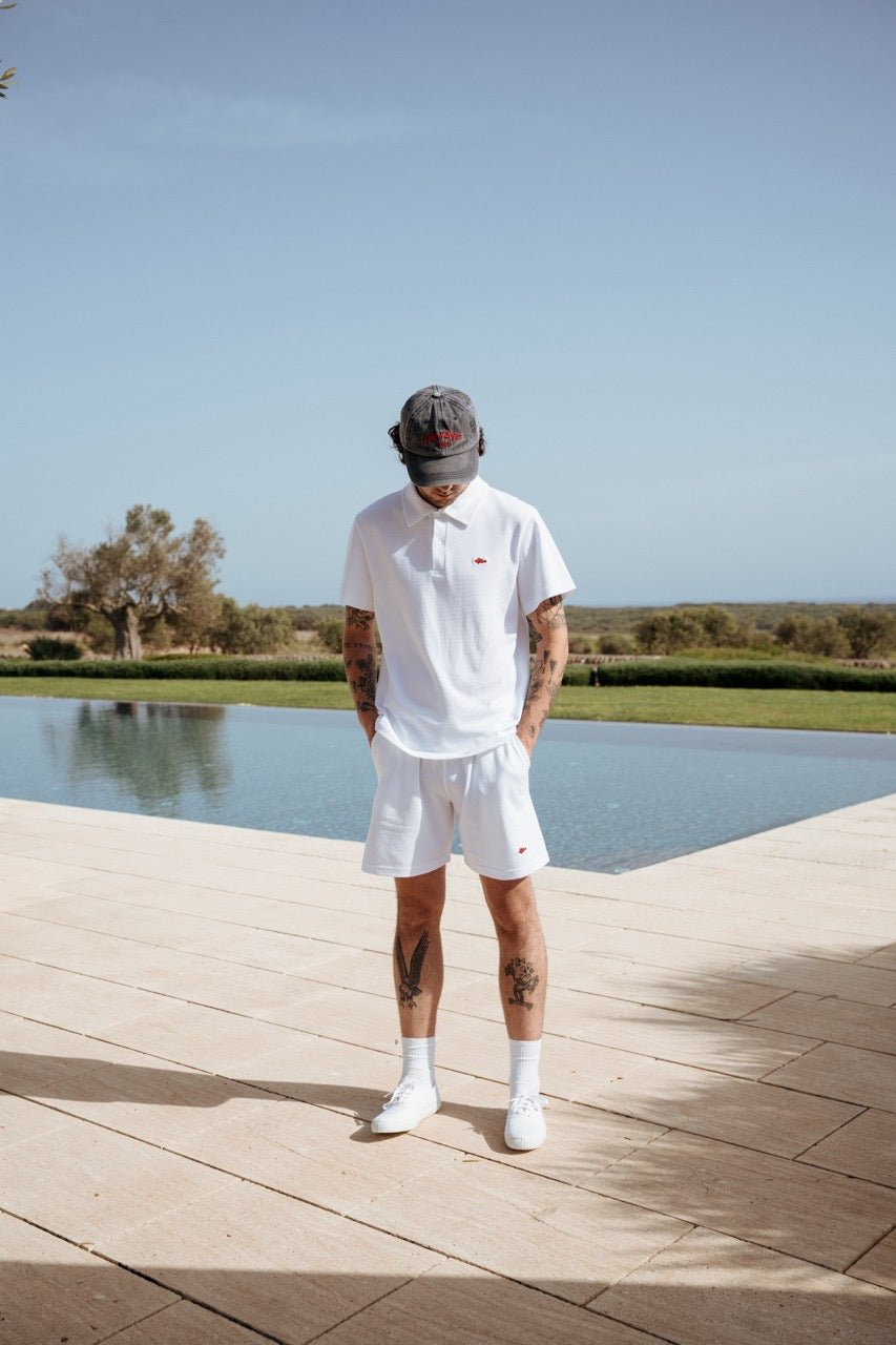 SHORT POLO CAPROIG BLANCO