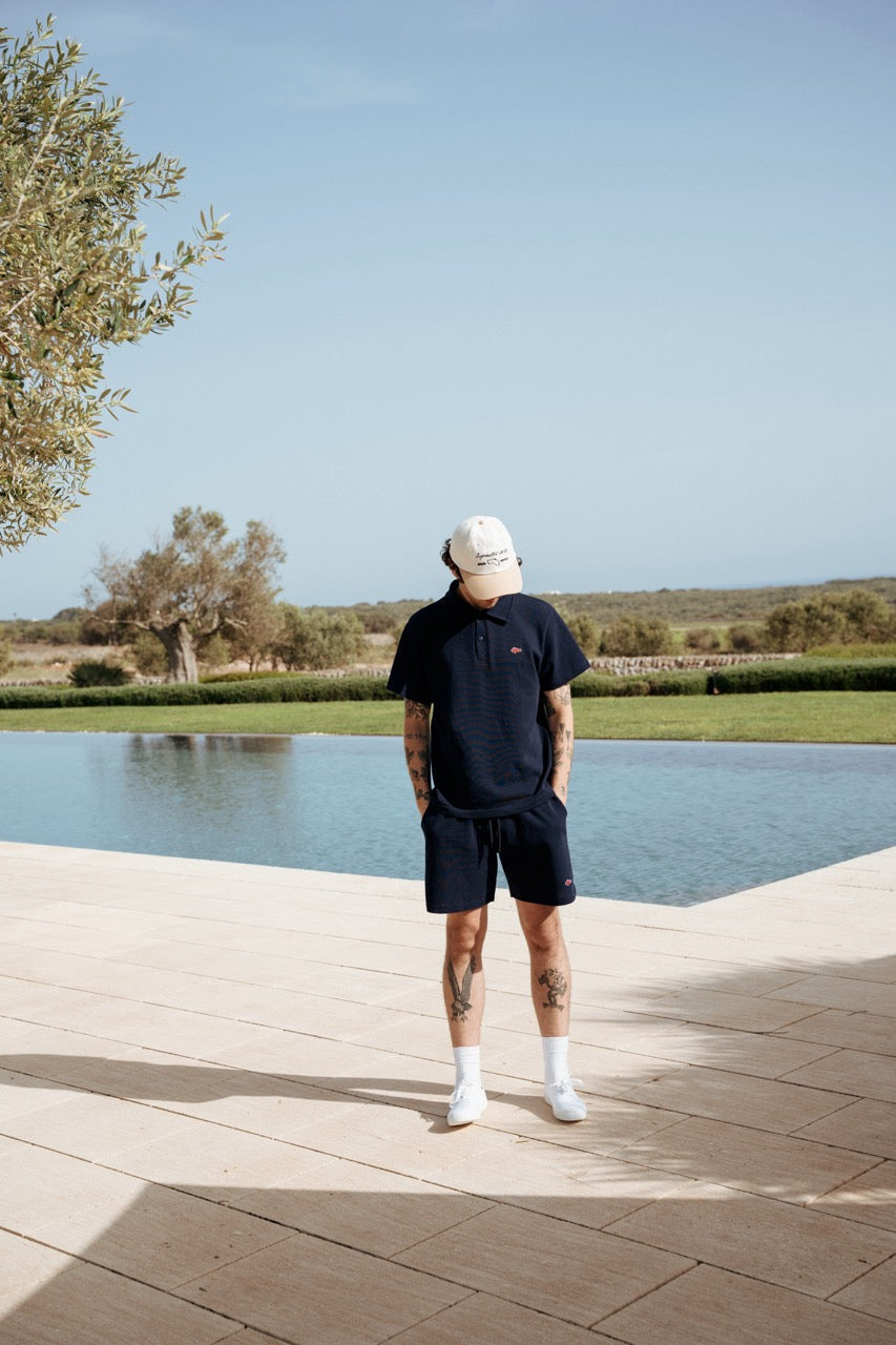 SHORT POLO CAPROIG AZUL MARINO
