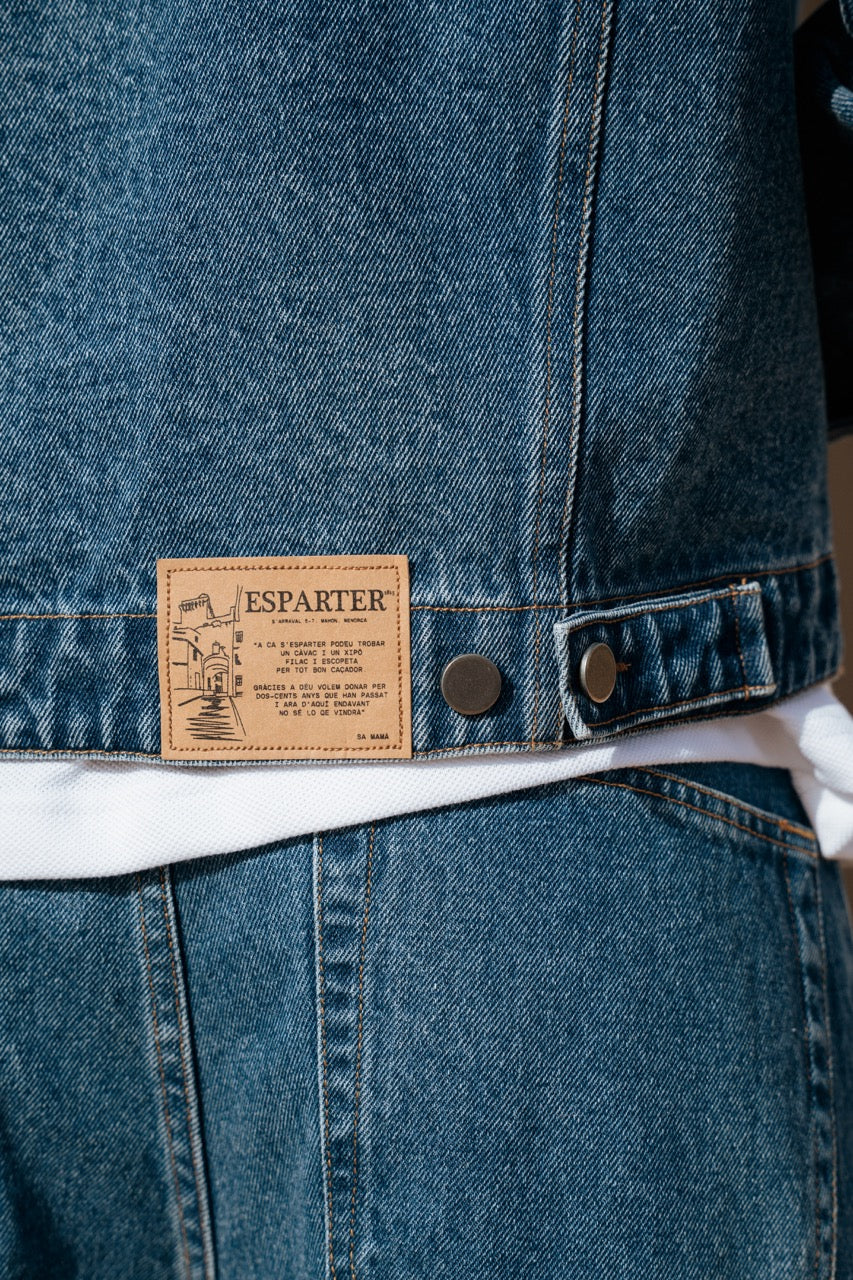 CHAQUETA DENIM AZUL