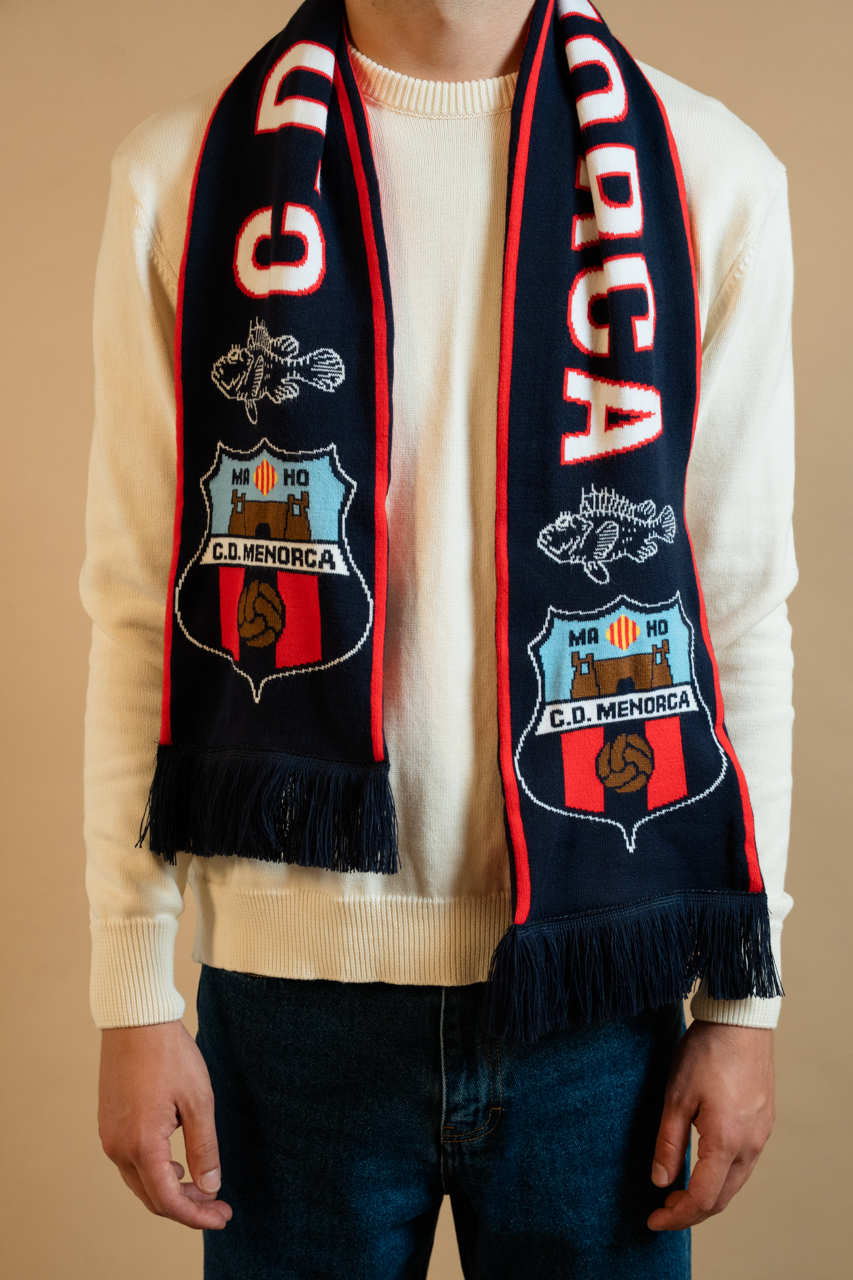 BUFANDA OFICIAL CAP ROIG x C.D. MENORCA