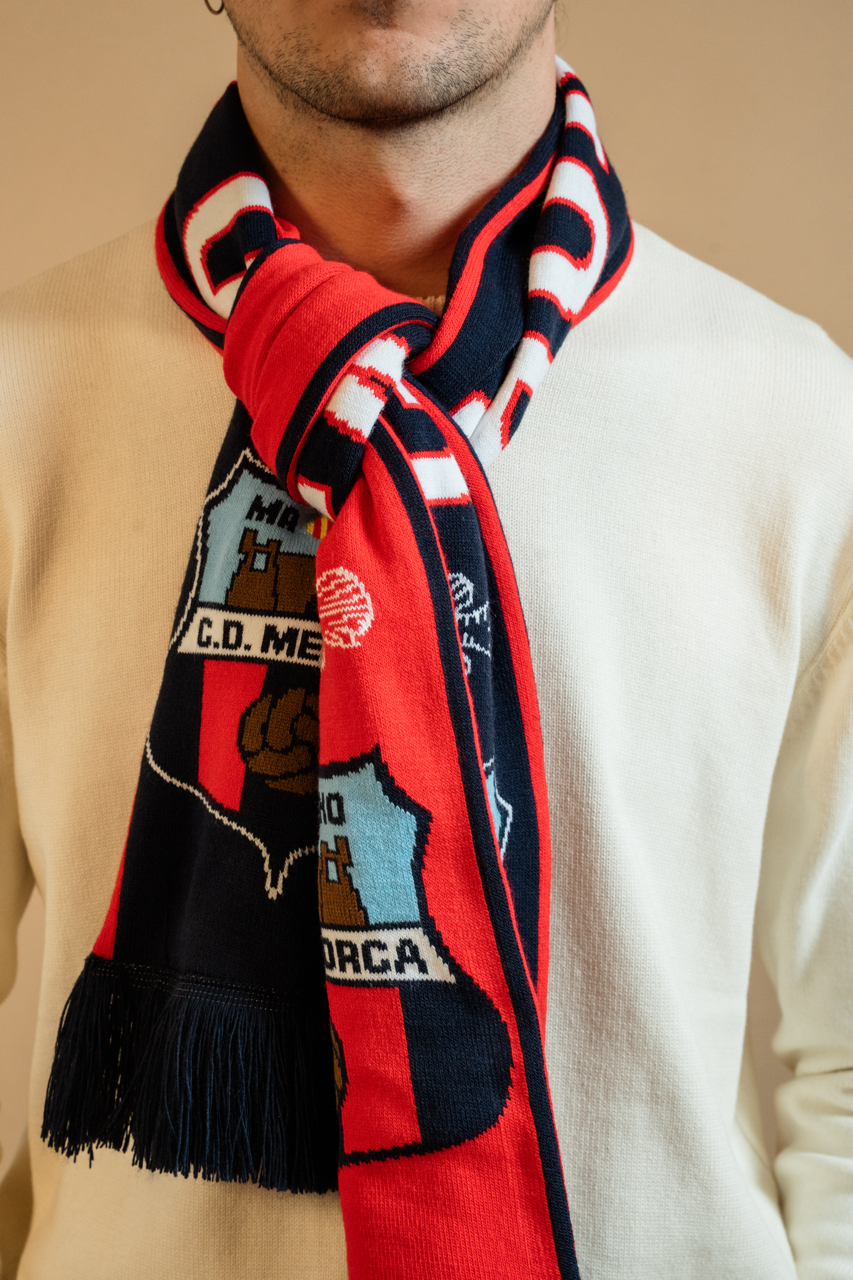 BUFANDA OFICIAL CAP ROIG x C.D. MENORCA