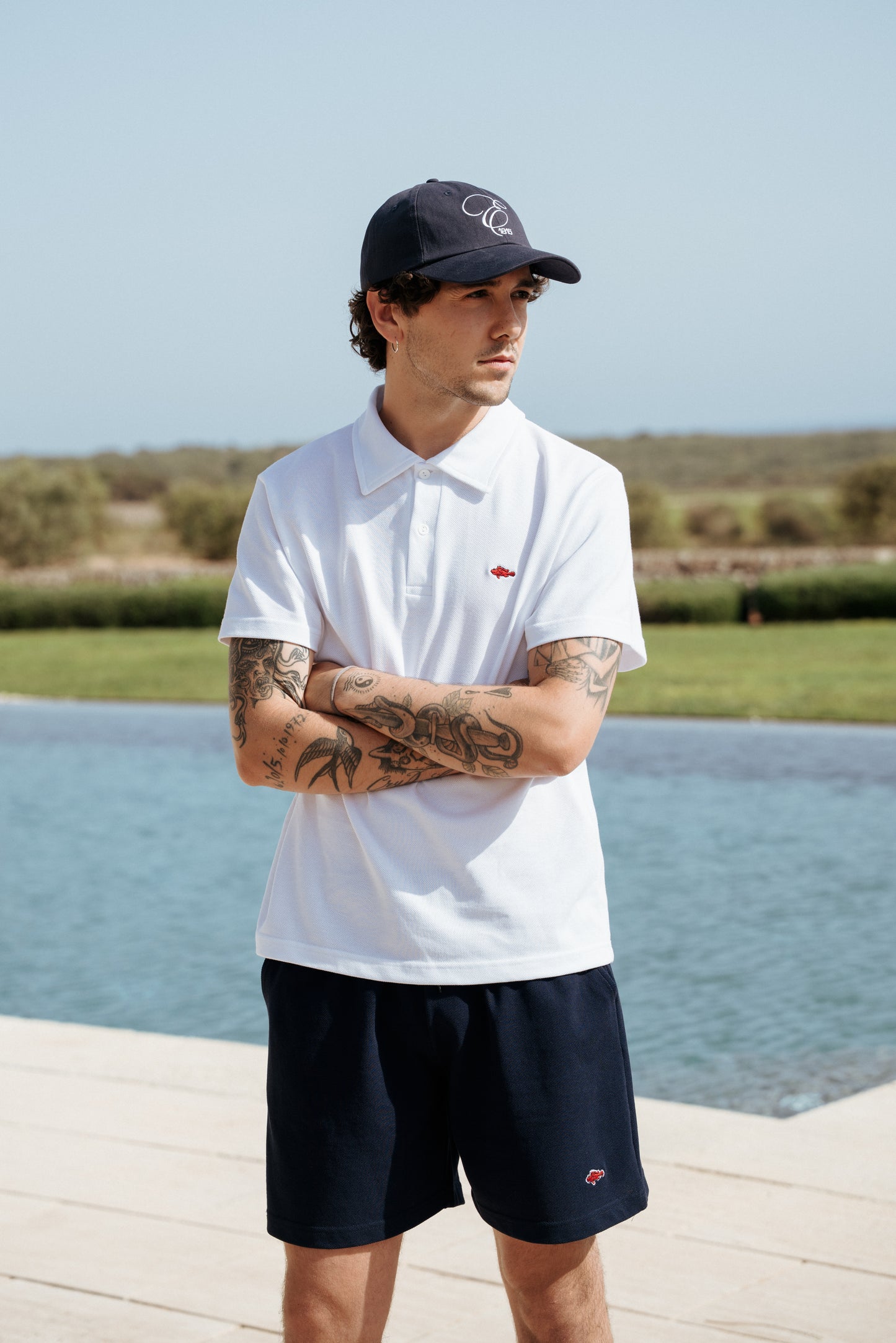 SHORT POLO CAPROIG AZUL MARINO
