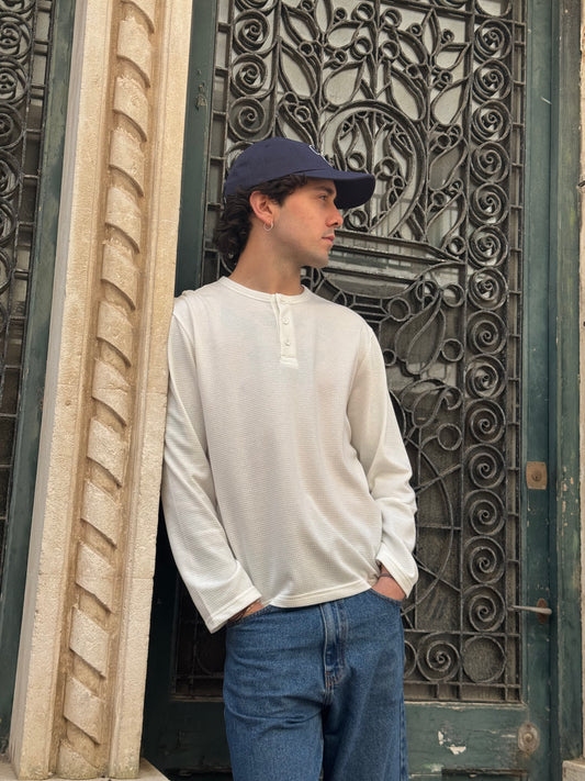 CAMISETA WAFFLE MANGA LARGA ESPARTER